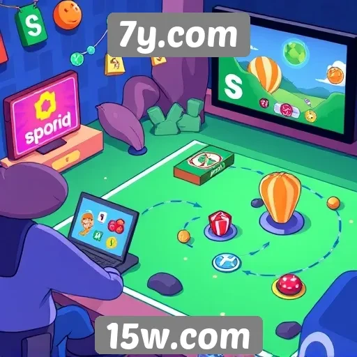 Recursos interativos disponíveis em 7y.com